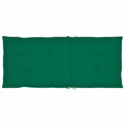 VidaXL 3062381 chaise d'extérieur Terrace Siège rembourré Teck Vert - Vue supplémentaire 8