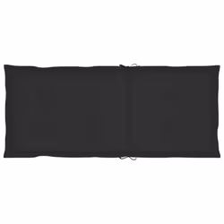 VidaXL 3062383 chaise d'extérieur Terrace Siège rembourré Teck Noir - Vue supplémentaire 8