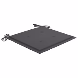 VidaXL 3062460 chaise d'extérieur Terrace Siège rembourré Teck Anthracite - Vue supplémentaire 7