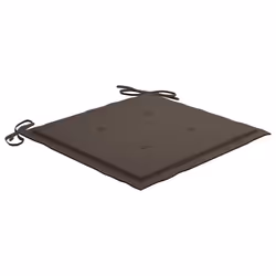 VidaXL 3062468 chaise d'extérieur Terrace Siège rembourré Teck Taupe - Vue supplémentaire 7