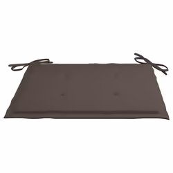 VidaXL 3062468 chaise d'extérieur Terrace Siège rembourré Teck Taupe - Vue supplémentaire 8