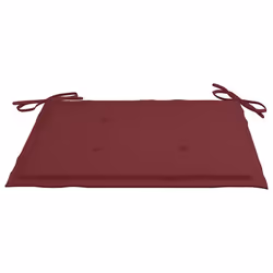 VidaXL 3062469 chaise d'extérieur Terrace Siège rembourré Teck Rouge - Vue supplémentaire 8