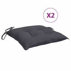 VidaXL 3062475 chaise d'extérieur Terrace Siège rembourré Teck Anthracite - Vue supplémentaire 7