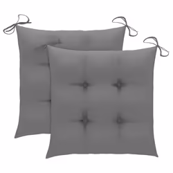 VidaXL 3062476 chaise d'extérieur Terrace Siège rembourré Teck Gris - Vue supplémentaire 6