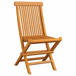 VidaXL 3062480 chaise d'extérieur Terrace Siège rembourré Teck Vert