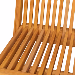 VidaXL 3062485 chaise d'extérieur Terrace Siège rembourré Teck Bleu - Vue supplémentaire 5
