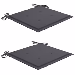 VidaXL 3062487 chaise d'extérieur Terrace Siège rembourré Teck Anthracite - Vue supplémentaire 6