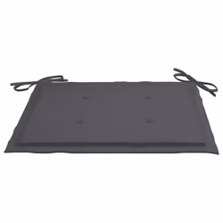VidaXL 3062487 chaise d'extérieur Terrace Siège rembourré Teck Anthracite - Vue supplémentaire 8
