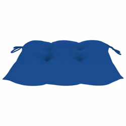 VidaXL 3062512 chaise d'extérieur Terrace Siège rembourré Teck Bleu - Vue supplémentaire 5