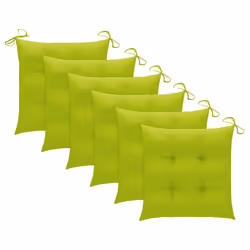 VidaXL 3062513 chaise d'extérieur Terrace Siège rembourré Teck Vert - Vue supplémentaire 7