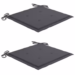 VidaXL 3062514 chaise d'extérieur Terrace Siège rembourré Teck Anthracite - Vue supplémentaire 6