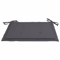 VidaXL 3062514 chaise d'extérieur Terrace Siège rembourré Teck Anthracite - Vue supplémentaire 8
