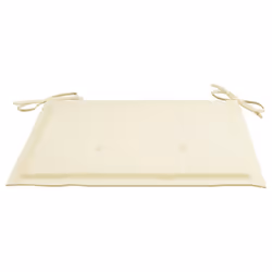 VidaXL 3062516 chaise d'extérieur Terrace Siège rembourré Teck Crème - Vue supplémentaire 8