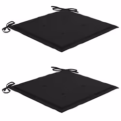VidaXL 3062521 chaise d'extérieur Terrace Siège rembourré Teck Noir - Vue supplémentaire 6