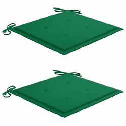 VidaXL 3062546 chaise d'extérieur Terrace Siège rembourré Teck Vert - Vue supplémentaire 6