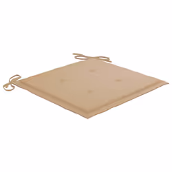 VidaXL 3062571 chaise d'extérieur Terrace Siège rembourré Teck Beige - Vue supplémentaire 7