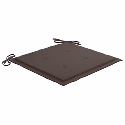 VidaXL 3062576 chaise d'extérieur Terrace Siège rembourré Teck Taupe - Vue supplémentaire 7
