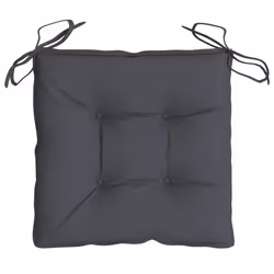 VidaXL 3062583 chaise d'extérieur Terrace Siège rembourré Teck Anthracite - Vue supplémentaire 6