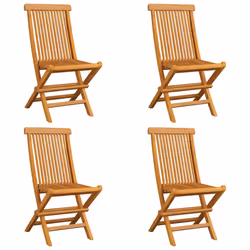 VidaXL 3062593 chaise d'extérieur Terrace Siège rembourré Teck Bleu