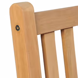VidaXL 3062737 chaise d'extérieur Terrace Siège rembourré Teck Noir - Vue supplémentaire 4