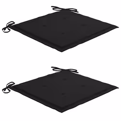 VidaXL 3062737 chaise d'extérieur Terrace Siège rembourré Teck Noir - Vue supplémentaire 5