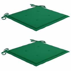 VidaXL 3062762 chaise d'extérieur Terrace Siège rembourré Teck Vert - Vue supplémentaire 5