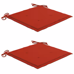 VidaXL 3062763 chaise d'extérieur Terrace Siège rembourré Teck Rouge - Vue supplémentaire 4