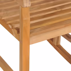 VidaXL 3062767 chaise d'extérieur Terrace Siège rembourré Teck Bleu - Vue supplémentaire 4