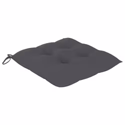 VidaXL 3062772 chaise d'extérieur Terrace Siège rembourré Teck Anthracite - Vue supplémentaire 4
