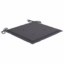 VidaXL 3062916 chaise d'extérieur Terrace Siège rembourré Teck Anthracite - Vue supplémentaire 7