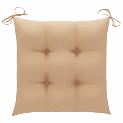 VidaXL 3062934 chaise d'extérieur Terrace Siège rembourré Teck Beige - Vue supplémentaire 8