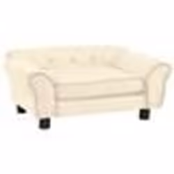 vidaXL Chaise longue avec table et coussin Bois de teck solide - TU