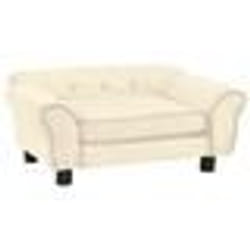 vidaXL Chaise longue avec table et coussin Bois de teck solide - TU