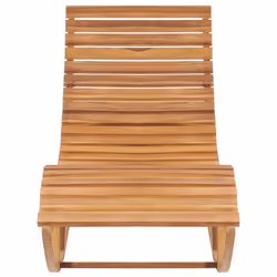 VidaXL 3063337 chaise d'extérieur Linge Siège rembourré Teck Bleu - Vue supplémentaire 3