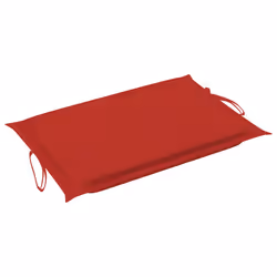 VidaXL 3063339 chaise d'extérieur Linge Siège rembourré Teck Rouge - Vue supplémentaire 8