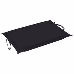 VidaXL 3063340 chaise d'extérieur Linge Siège rembourré Teck Noir - Vue supplémentaire 8