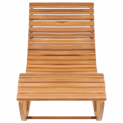 VidaXL 3063342 chaise d'extérieur Linge Siège rembourré Teck Rouge - Vue supplémentaire 3