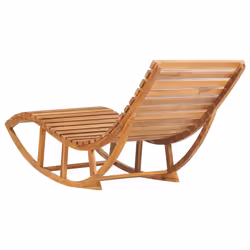 VidaXL 3063342 chaise d'extérieur Linge Siège rembourré Teck Rouge - Vue supplémentaire 5