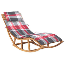 VidaXL 3063346 chaise d'extérieur Linge Siège rembourré Teck