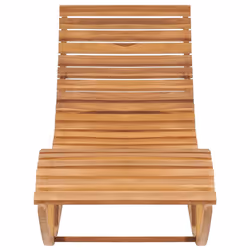 VidaXL 3063346 chaise d'extérieur Linge Siège rembourré Teck - Vue supplémentaire 3