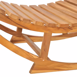 VidaXL 3063346 chaise d'extérieur Linge Siège rembourré Teck - Vue supplémentaire 6