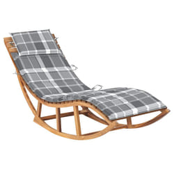 VidaXL 3063347 chaise d'extérieur Linge Siège rembourré Teck