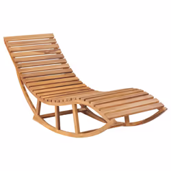 VidaXL 3063347 chaise d'extérieur Linge Siège rembourré Teck - Vue supplémentaire 2