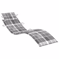 VidaXL 3063347 chaise d'extérieur Linge Siège rembourré Teck - Vue supplémentaire 8