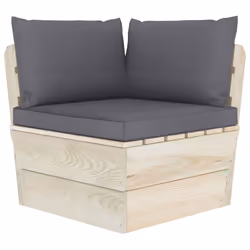VidaXL 3063348, Bois, Polyester, Adultes et enfants, 600 mm, 600 mm, 650 mm, 6 cm