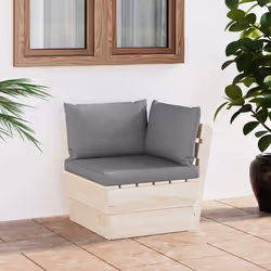VidaXL 3063349 banc de jardin Bois, Polyester