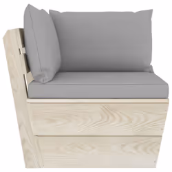VidaXL 3063349 banc de jardin Bois, Polyester