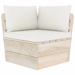 VidaXL 3063350, Bois, Polyester, Adultes et enfants, 600 mm, 600 mm, 650 mm, 6 cm