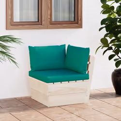 VidaXL 3063353 banc de jardin Bois, Polyester
