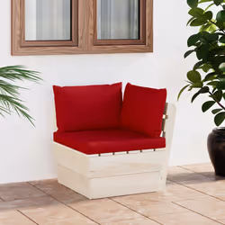 VidaXL 3063354 banc de jardin Bois, Polyester